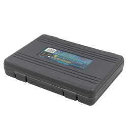 Индикатор компрессии бензинового двигателя Profi 8пр.(0-21Bar, М10, М12, М14, М18 + 2 жестких прижимных адаптера-переходника) , в кейсе ILOforce IF-908G1