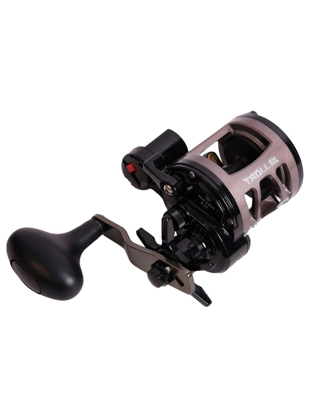 Катушка мультипликаторная Black Side TROLL 150L (лев. рука), передаточное число 5.1:1