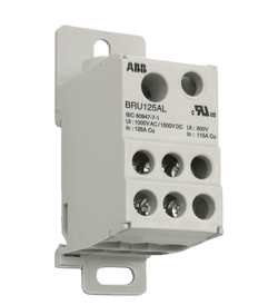 Распределительный блок ABB BRU125AL, 125А 1-полюсный 1SNA356204R1100