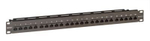 Патч-панель телефонная 19",1U,CAT3, 25 портов RJ45