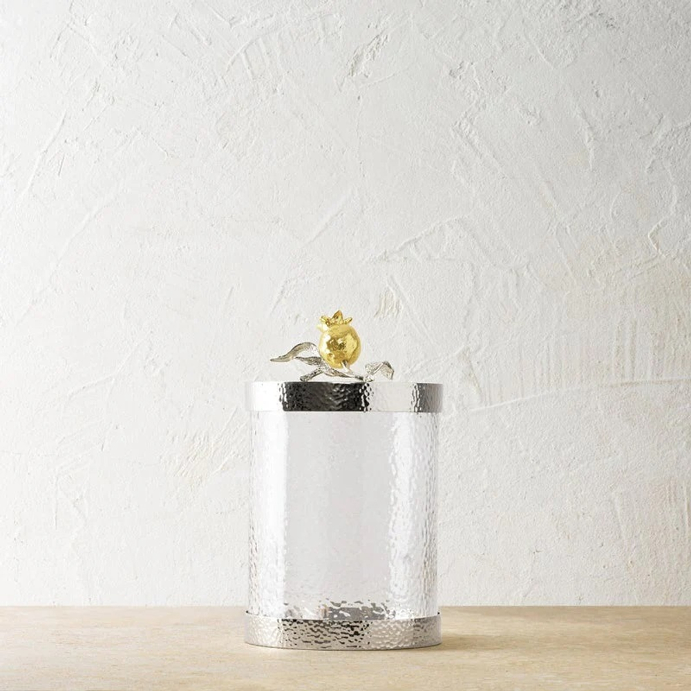 Банка для сыпучих Michael Aram Pomegranate Silver & Gold (21.6 см)