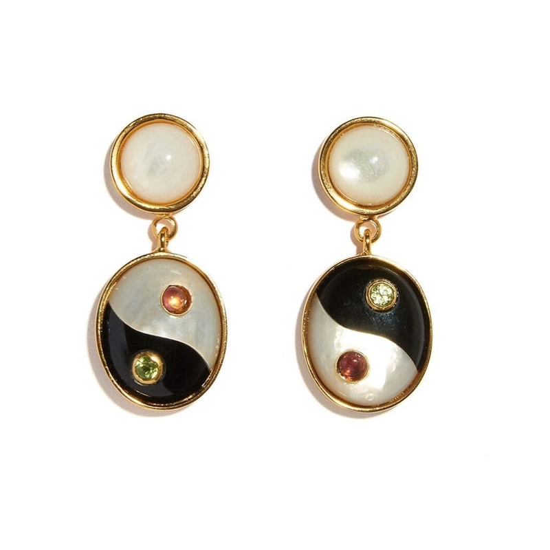 Серьги Инь-Ян