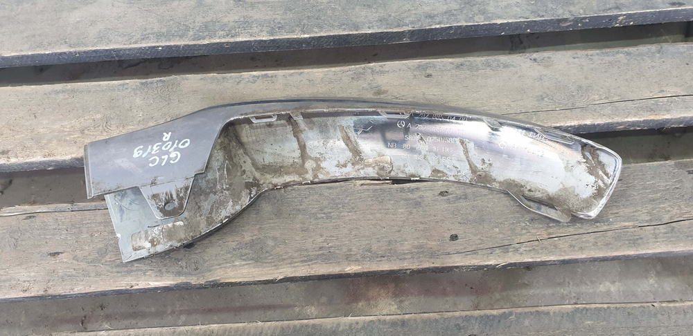 Накладка переднего бампера Mercedes GLE (C292) 15-19 Б/У Оригинал A2928850400