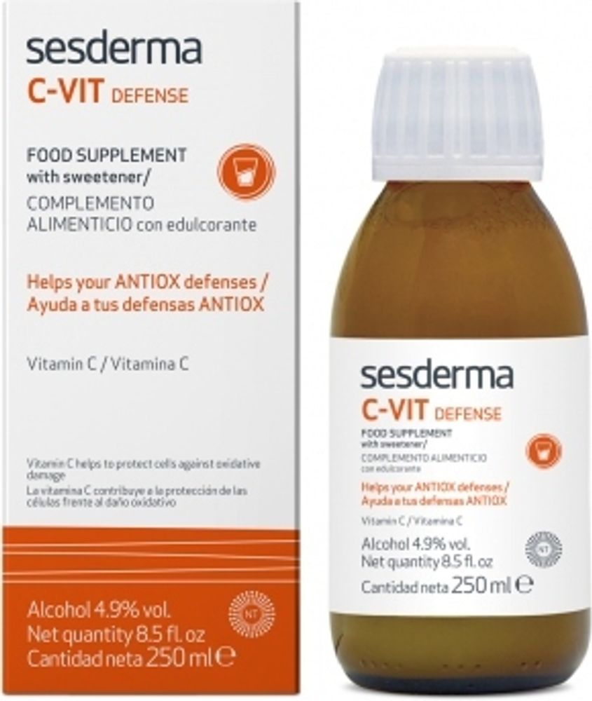 C-VIT DEFENSE – БАД питьевой к пище &quot;С-ВИТ дефенс&quot;, 250 мл