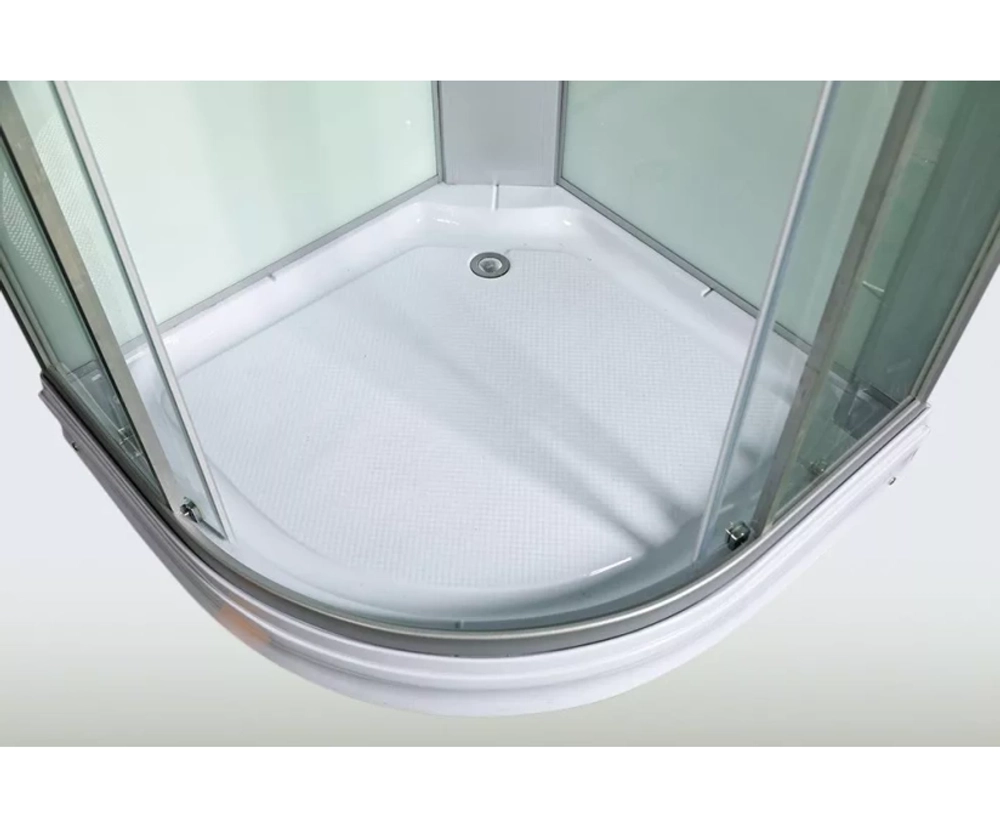 Душевая кабина WeltWasser (ВельтВассер) Werra 804, с низким поддоном, с электрикой и ГМ, 80x80x217