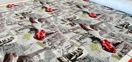 Велюр Машинки Принт 001