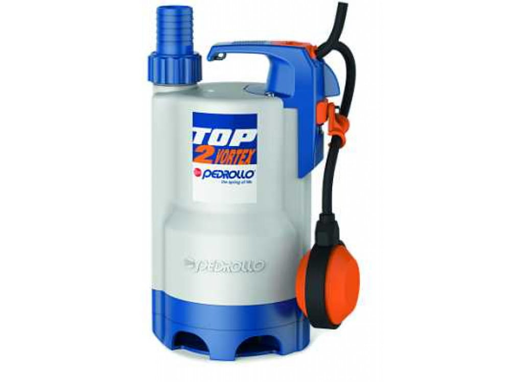 Насос дренаж. PEDROLLO TOP 2-Vortex (370Вт. нап.7м. пр.180л/мин. d.25мм)