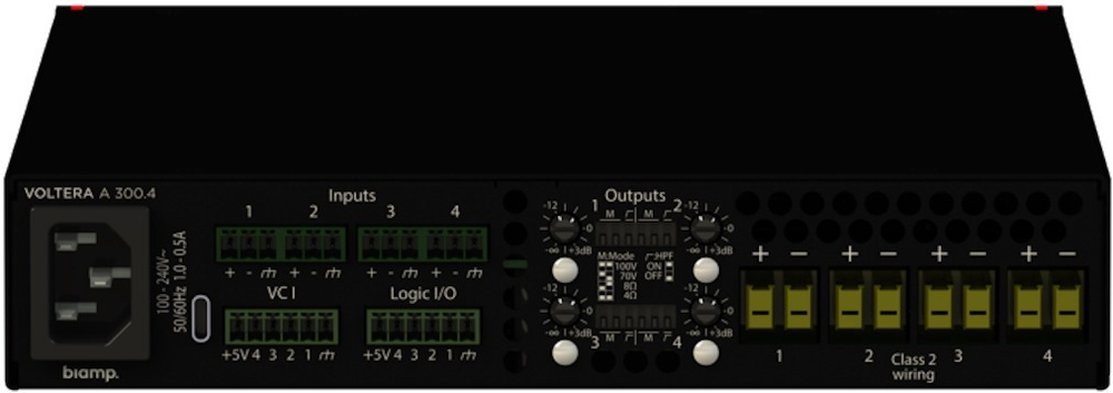 Усилитель  BIAMP Voltera A 300.4