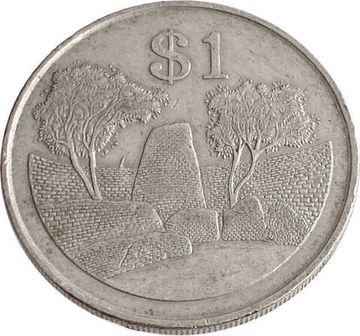 1 доллар 1980 Зимбабве