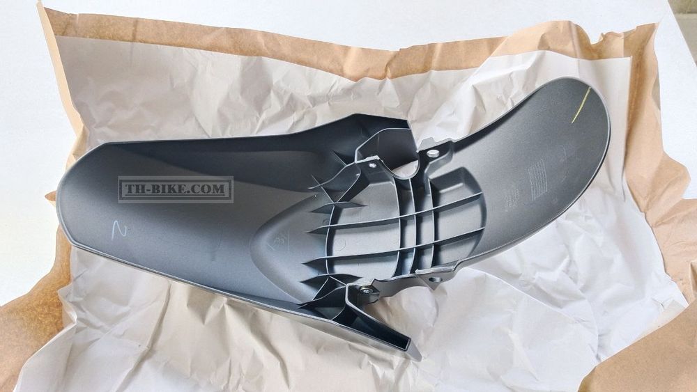 61000-K1Z-TH0ZA, FENDER SET, FR. (WL) *TYPE5* (TYPE5 ), Matt Black. Honda PCX125-160 (2021-2025)