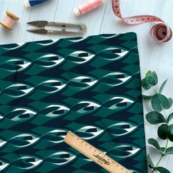 Ткань премиум интерлок абстрактное путешествие во вселенную