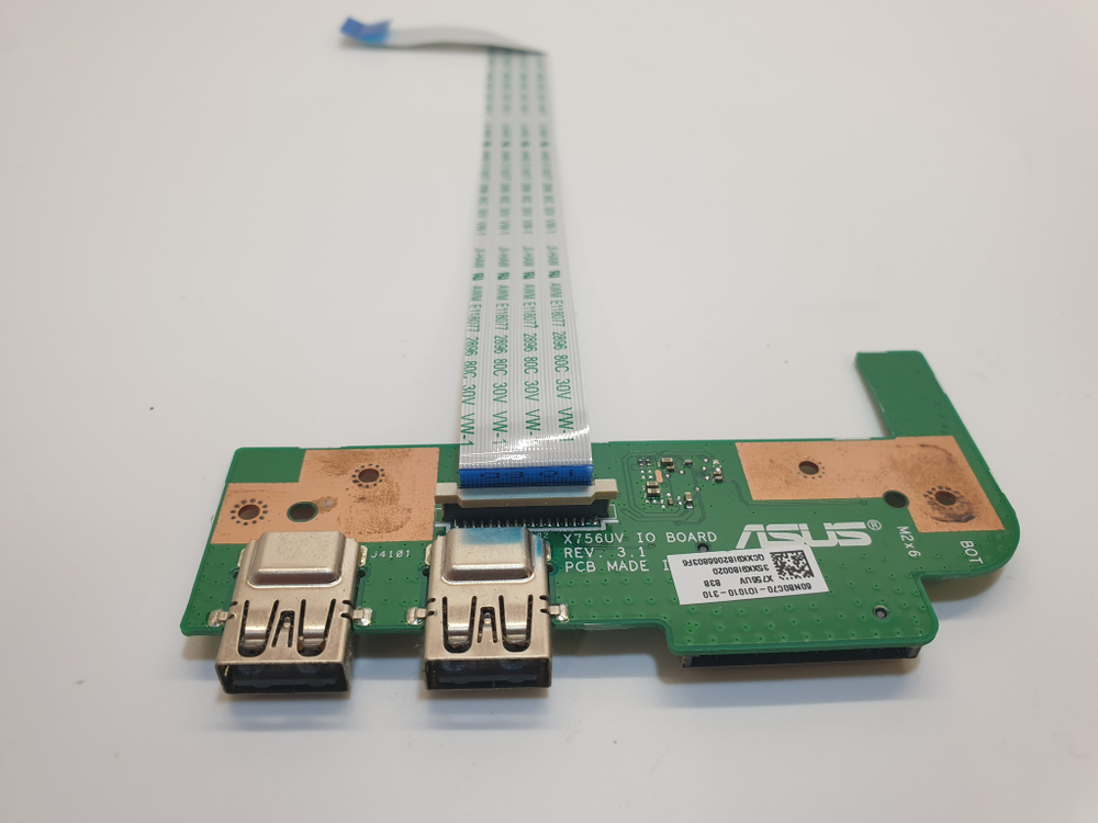 Плата USB-CardR Asus X756U, 60NB0C70-IO1010