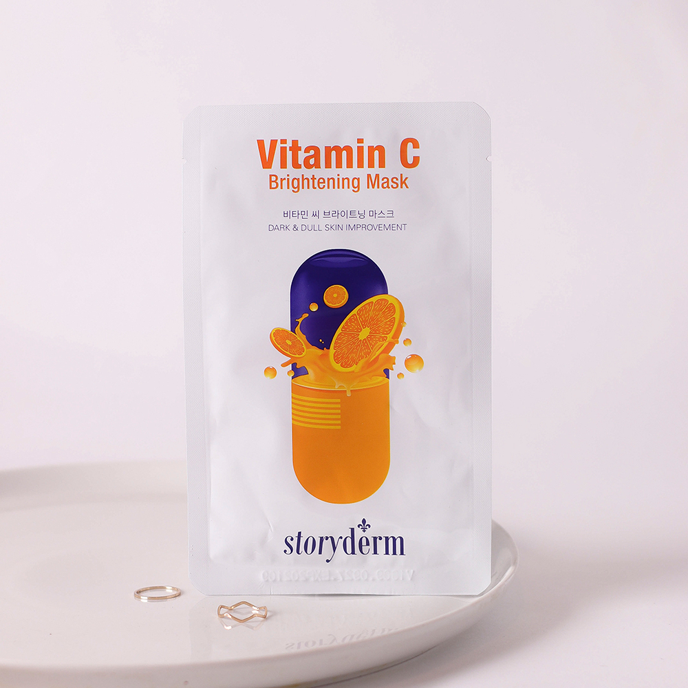 Осветляющая тканевая маска с витамином С VITAMIN C BRIGHTENING MASK