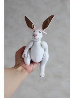 Бумажная выкройка текстильной игрушки Кролик
