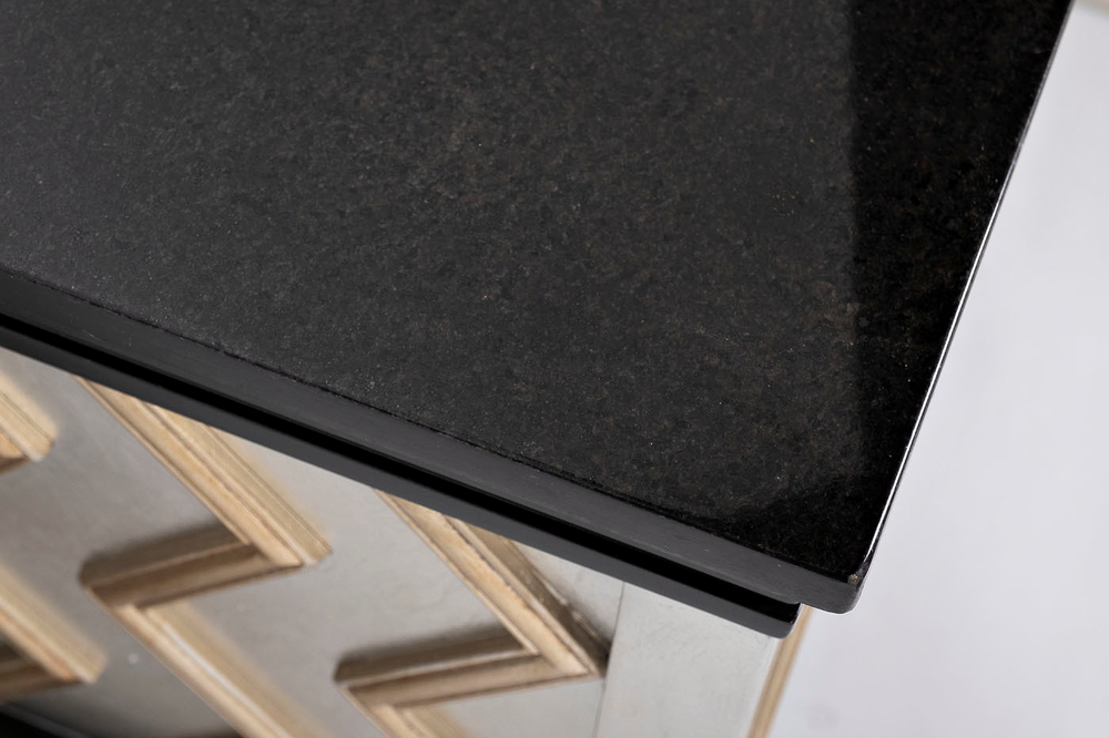 Тумба со столешницей из натурального камня Garda Decor ART-1973-E