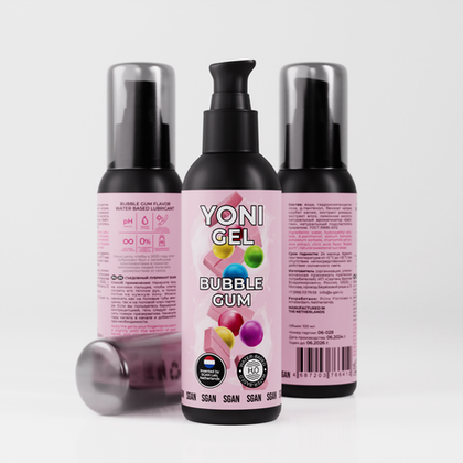 SGAN YONI GEL - Оральный лубрикант, баблгам, 100 мл