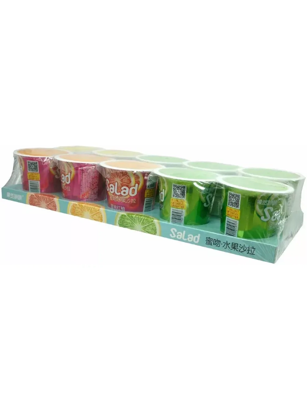 Желе фруктовое в стаканчике со вкусом Цитрусов 118 г * 10 шт