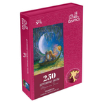 Глициния луны (Wisteria moon) от DAVICI - деревянный пазл с деталями разных формы, картина настоящего художника, которую вы собираете сами