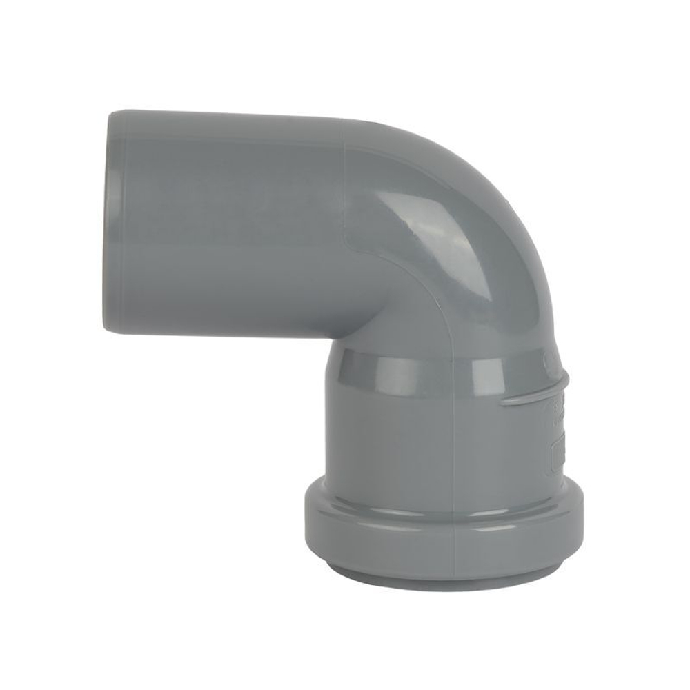 Отвод канализационный Дигор 50 мм 87,5°