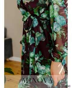 Платье 4121-зеленый Minova