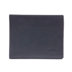 Фото бумажник KLONDIKE Dawson натуральная кожа в чёрном цвете  в фирменной коробке с гарантией