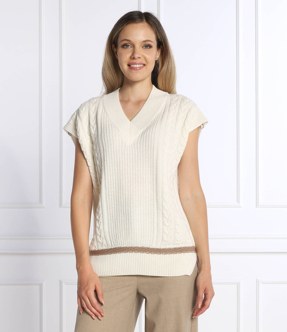 жилет Marc Cain - кремовый (TS 42.02 M22)