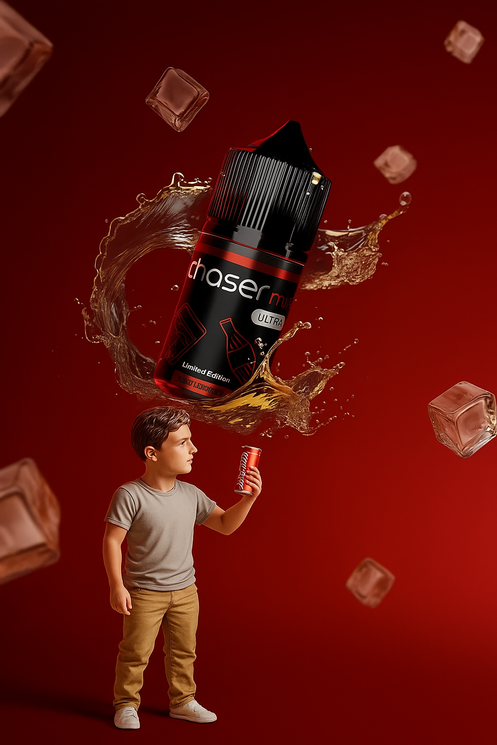 Chaser MIX - Rum Cola (30ml, 5% nic)