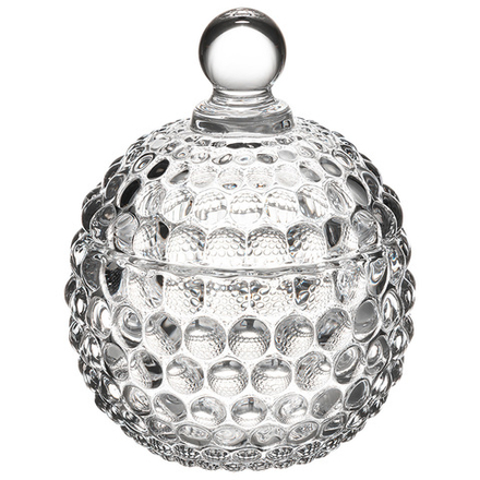 ИКОРНИЦА 130 МЛ. 8.5*8.5 СМ. ВЫСОТА=11 СМ. КОЛЛЕКЦИЯ "MUZA" (КОР=36ШТ.)