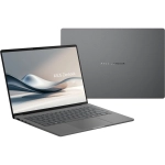 Ноутбук Asus Zenbook 14 UX3407RA-QD038W Snapdragon X Elite X1E-78-100 32Gb SSD1Tb Qualcomm Adreno 14" OLED WUXGA (1920x1200) Windows 11 Home grey WiFi BT Cam Bag (90NB16G2-M00360)