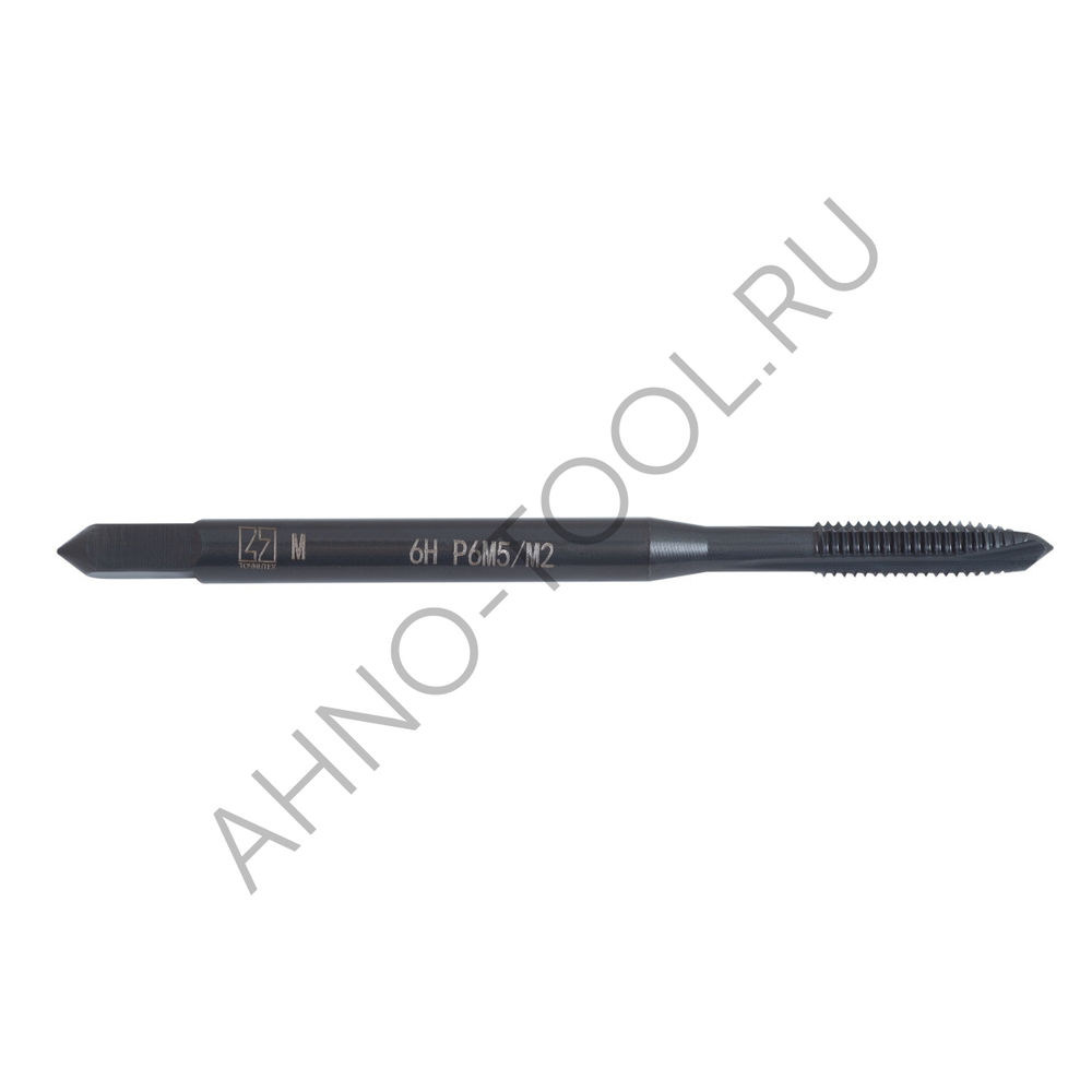 Метчик м/р  М2,0х0,4 Р6М5/М2 DIN371 BLACK OXIDE, с прямой канавкой, с подточкой ТОЧИНТЕХ