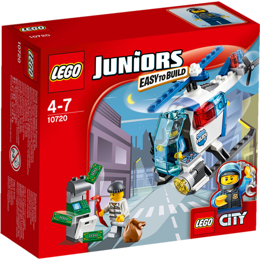LEGO Juniors: Погоня на полицейском вертолете 10720 — Police Helicopter Chase — Лего Джуниорс Подростки
