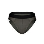 Мужские трусы брифы темно-серые DARKZONE DZNBM6310