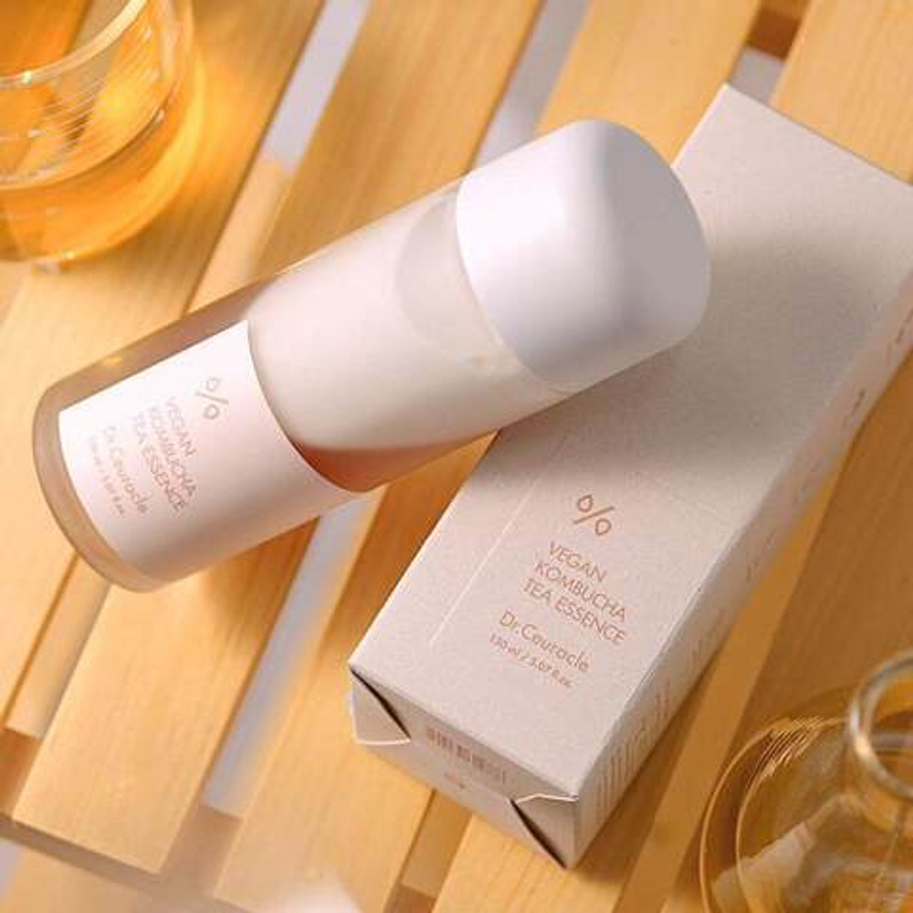 Dr Ceuracle Vegan Kombucha Tea Essence Веганская крем-эссенция с чаем комбуча