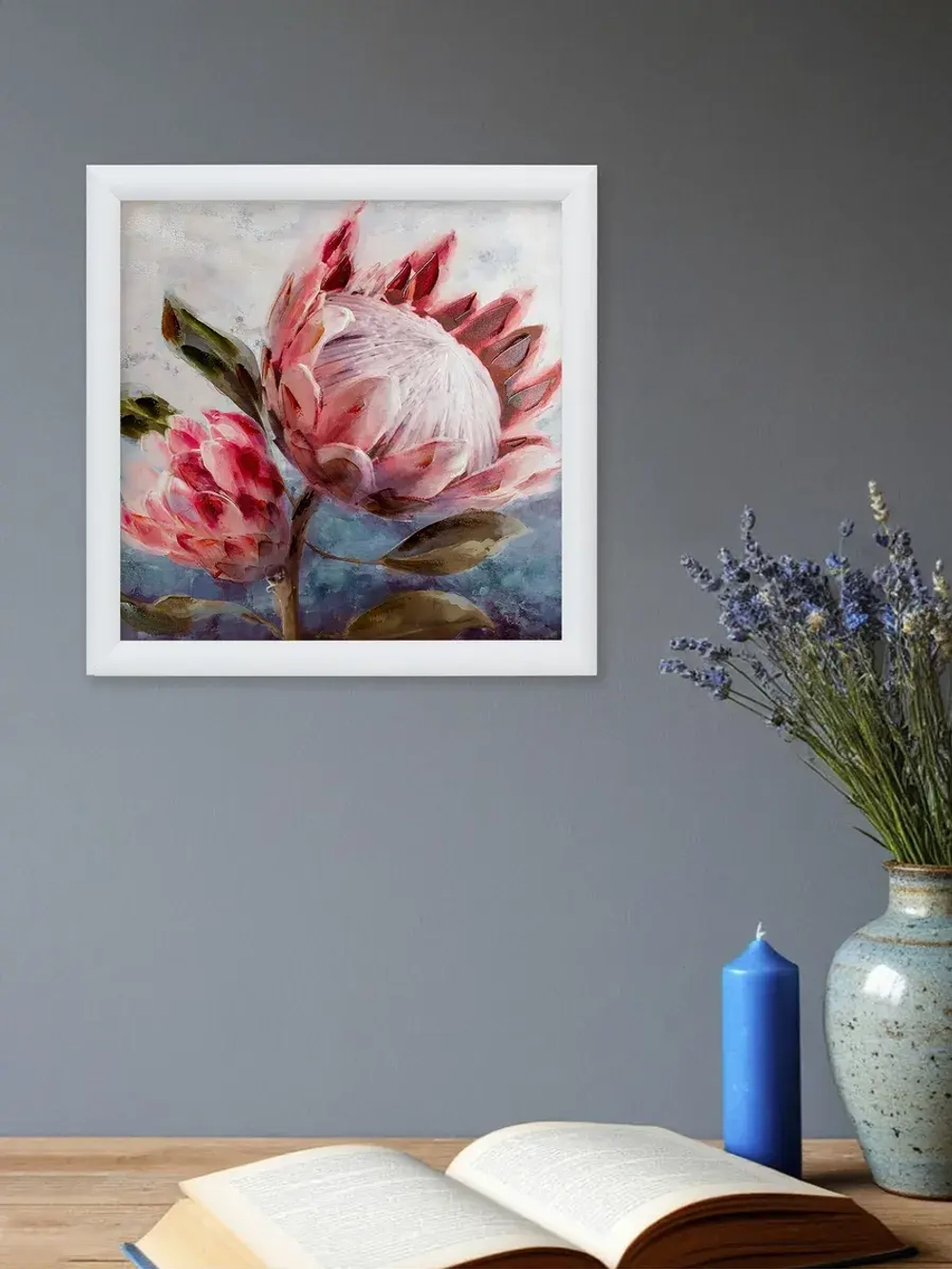 Картина на стену интерьерная на холсте 32*32 см