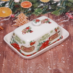 Масленка керамическая «Новогодняя»