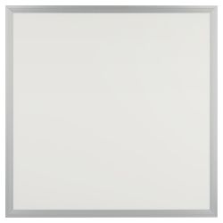 Светодиодная панель ЭРА SPL-510-S-40K-040 40Вт 4000K 595х595х8 серебро без драйвера с ушками ультратонкая | Панели с внешним драйвером