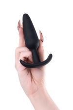 Набор из 3 черных анальных втулок Eridani (Цвет: черный)