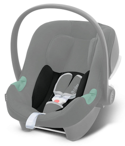 Коляска Cybex Balios S Lux SLV complete Aton B2 Volcano Black 3 в 1 Stone Grey с дождевиками