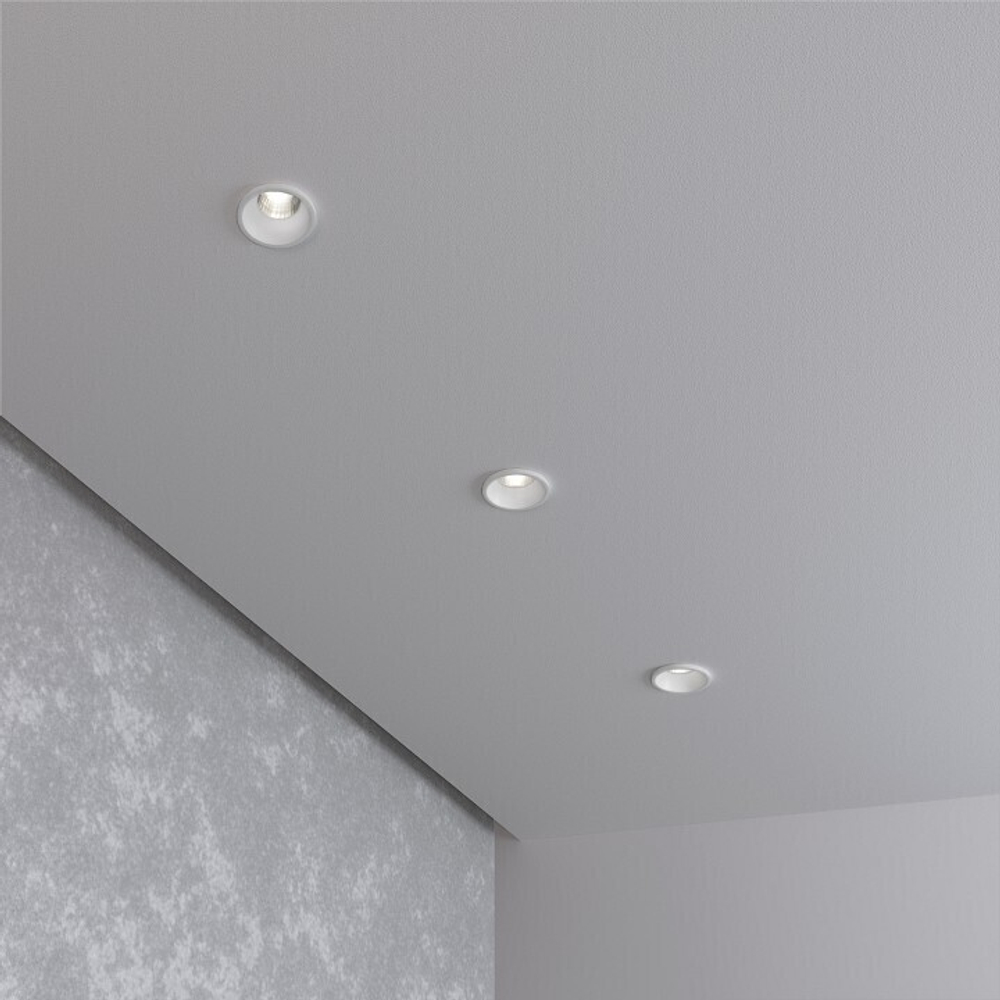 Встраиваемый светильник Elektrostandard 15269/LED черный/никель