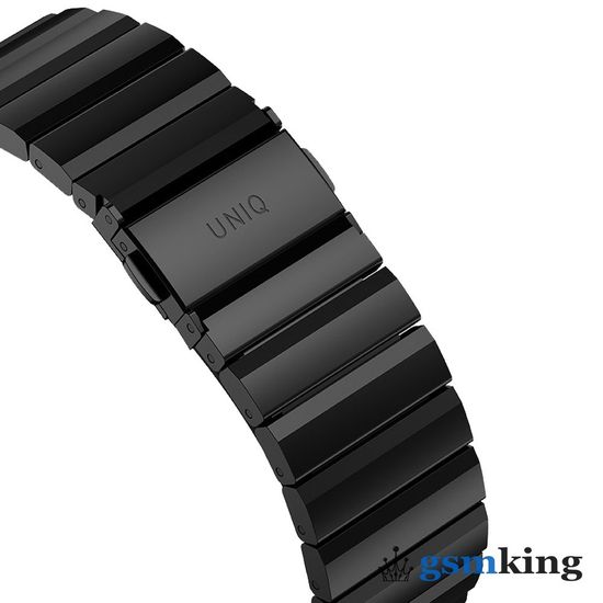 Uniq STROVA Premium 304 Stainless Steel Braslet for Apple Watch 42|44|45mm Black