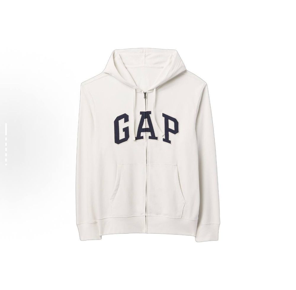 Худи Gap Zip-Hoodie White
