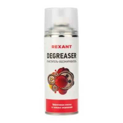 Очиститель обезжириватель DEGREASER, REXANT, 400 мл, аэрозоль