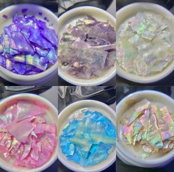 ракушки для дизайна ногтей