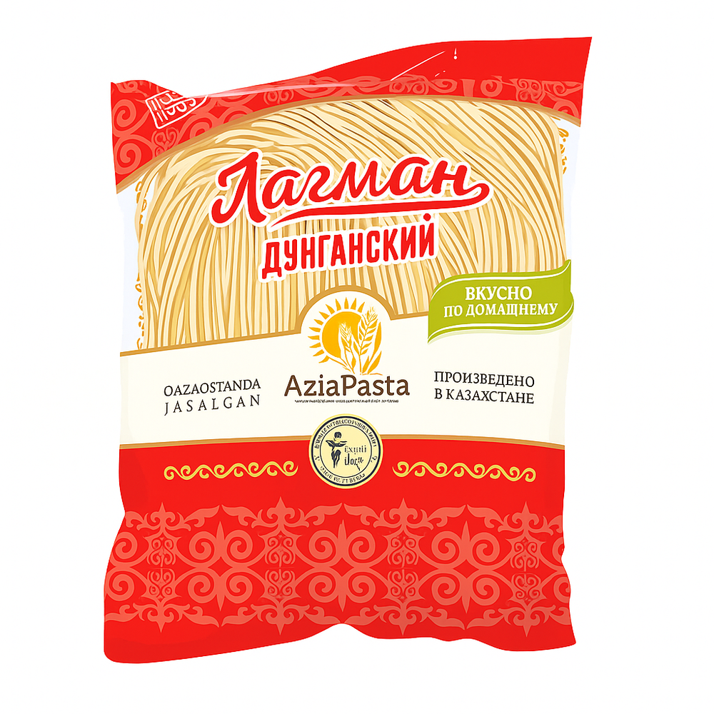 Лапша Лагман Дунганский Azia Pasta 500 гр