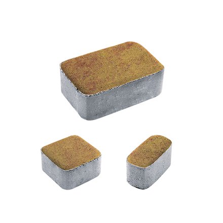 Тротуарная плитка КЛАССИКО - Листопад гладкий Каир, комплект из 3 видов плит