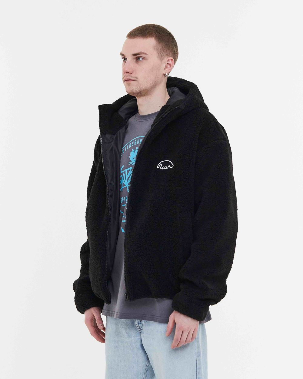 Куртка Anteater Comfy Sherpa SS23 Черная