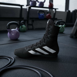 Adidas Высокие кроссовки Box Hog 4, черный/белый