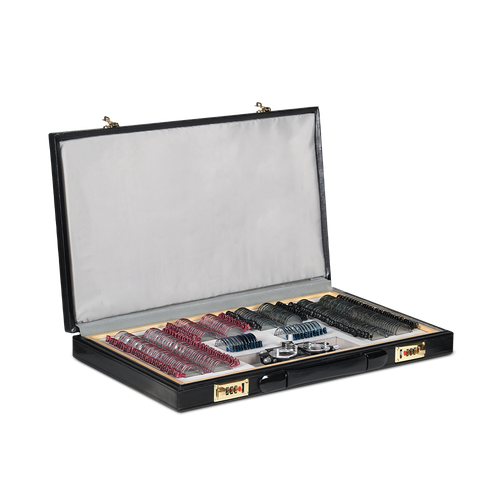 Набор пробных очковых линз с оправой металл №3