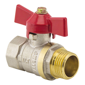 Кран шаровой внутренняя / наружная, ручка бабочка Altstream ALT-Z 1/2*