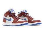 Кроссовки Jordan Air Jordan 1 High Zoom Air Cmft "Team Red" (Женская размерная сетка)